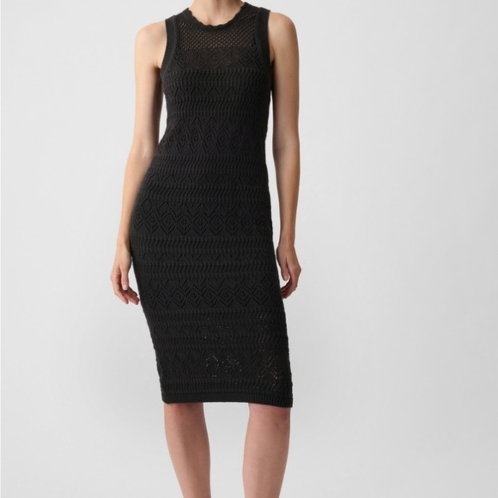 GAP NWT $89 Knit  Sweater Dress Moonless Night NWT size XL Tall